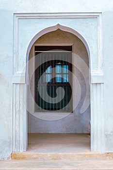 Omani Style Wooden Carved Door, in Lamu, UNESCO World Heritage Site in Kenya