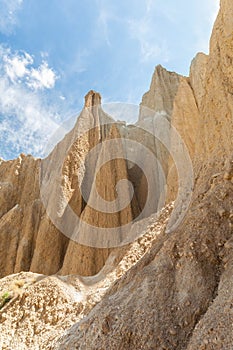 Omarama Clay cliffs near Twizel