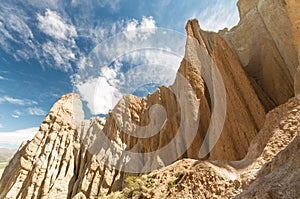 Omarama Clay cliffs near Twizel