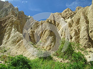 Omarama Clay cliffs near Twizel