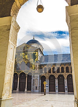 Omayad mosque in ancient City of Damascus