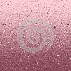 Ombre Millennial Pink Rose Gold Glittering Background Pixel Texture photo