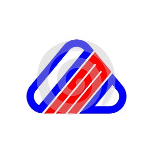 OMD letter logo creative design with vector graphic, OMD