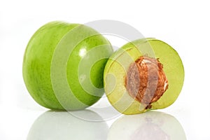 Ome on White Background