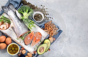 Omega-3 fatty acid rich foods