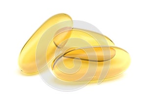 Omega 3 fish oil capsules