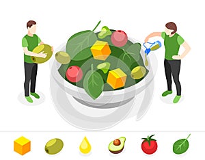 Omega 3 Isometric Composition