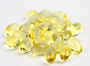 Omega 3 pills.