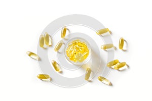 Omega 3 capsules softgel