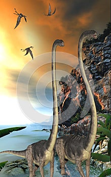 Omeisaurus Dinosaurs