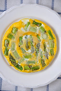 Omelette with Asparagus