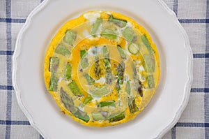 Omelette with Asparagus
