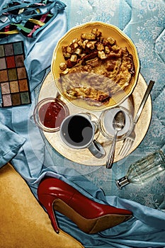 Breakfast In Bed Morning