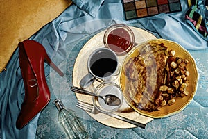 Breakfast In Bed Morning