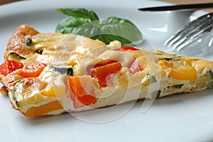 Omelette with Tomatoes