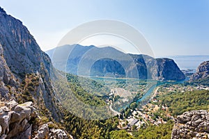 Omis, Croatia - Feeling the beauty of Omis from a viewpoint