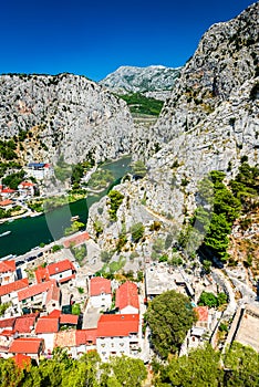 Omis, Dalmatia, Croatia