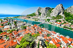 Omis, Dalmatia, Croatia