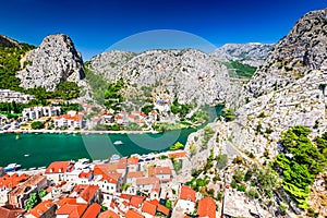 Omis, Dalmatia, Croatia