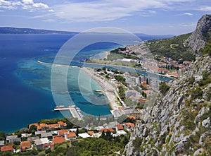 Omis Town Croatia