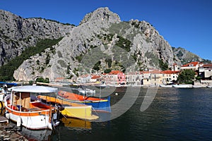 Omis Town, Croatia