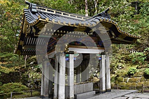 Omizya purification fountain in Nikko