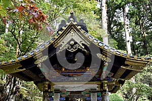 Omizya purification fountain in Nikko