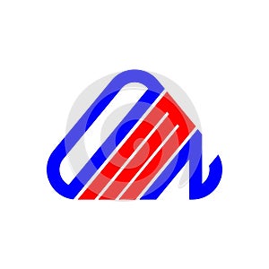 OMN letter logo creative design with vector graphic, OMN