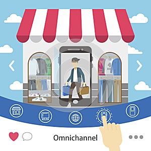 Omni-channel shopping experience