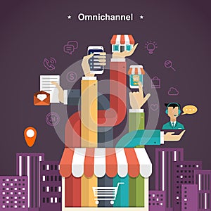 Omni-channel shopping experience