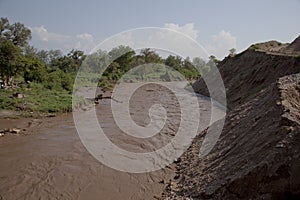 Omo river.
