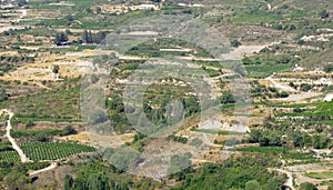 Omodos wine region with private wineyards in Cyprus