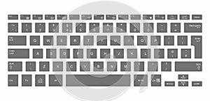 ÃÂ¡omputer keyboard. vector illustration