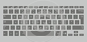 ÃÂ¡omputer keyboard. vector illustration