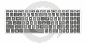 ÃÂ¡omputer keyboard. vector illustration