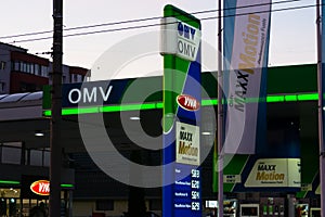 Omv gas station in Cluj-Napoca