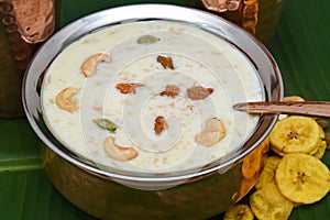 Onam festival sweet food Semiya payasam, Kerala