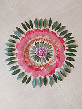 Onam pookkalam Flowers