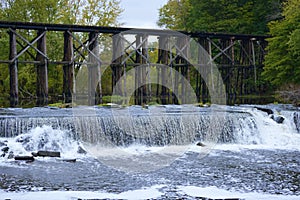 Piedistallo ponte presto arrivo autunno 