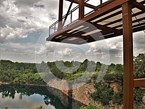 Observation Deck at Quarry Park in Winston-Salem