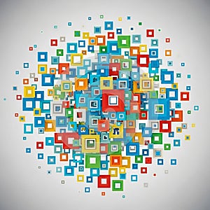 Oncentration of squares transitions to smaller, sparser forms