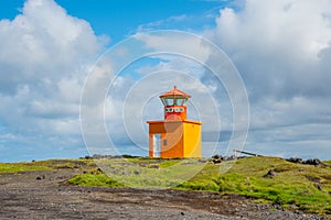 Ondverdarnes lighthouse on Snaefellsnes peninsula in Icelan