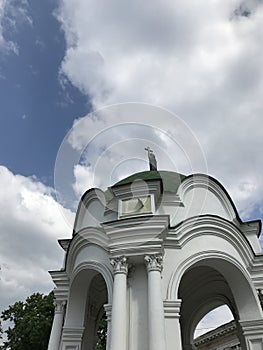 One of the ancient fountains of Podil, Kyiv - UKRAINE - KYIV - PANORAMA