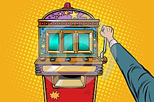 One-armed bandit slot machine