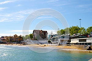 One of the beach of Cascais in Lisbon