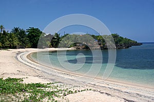 One of the beaches at Roatan