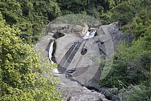 One beautiful small waterfall , sri lanka