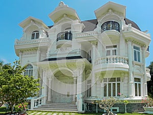 One beautiful three-story house