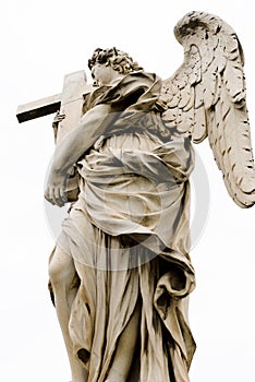 One of Bernini Angels on the ponte Sant'Angelo photo