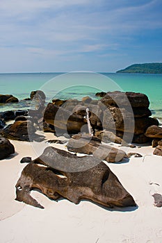 One of the best beaches in Asia on Koh Rong island